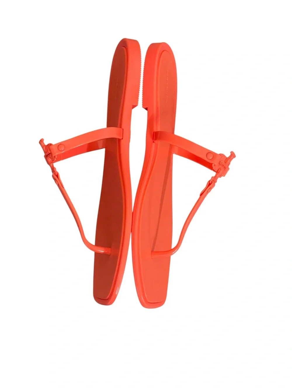 NWOB Tory Burch Roxanne orange Jelly Sandal size 9